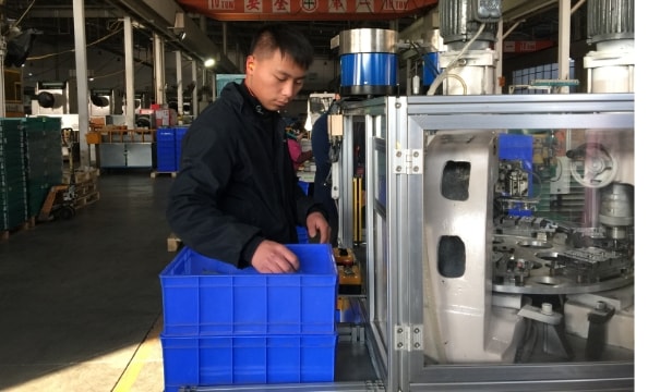 Man working